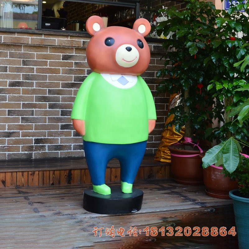 商(shāng)场卡通熊雕塑 